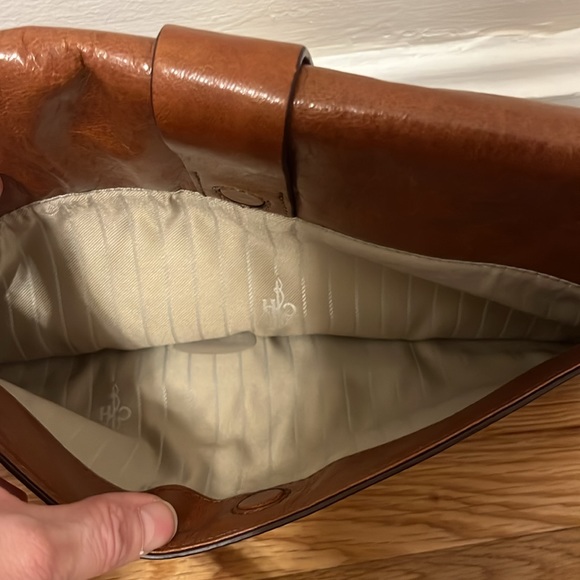 Cole Haan Camel Brown Saddle Bag purse - Picture 9 of 9